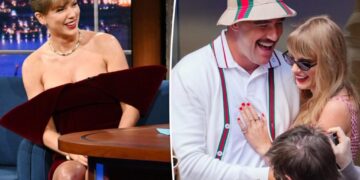 Taylor Swift gushes over ‘love of my life’ Travis Kelce during ‘The Late Show With Stephen Colbert’ appearance
