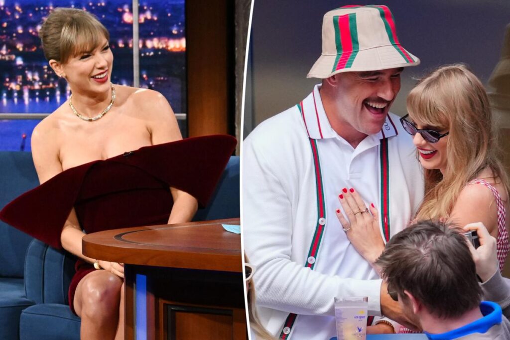 Taylor Swift gushes over ‘love of my life’ Travis Kelce during ‘The Late Show With Stephen Colbert’ appearance
