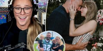 Kylie Kelce doubts brother-in-law Travis’ claim he ‘never’ argues with Taylor Swift: ‘You’re telling me you don’t bicker?’