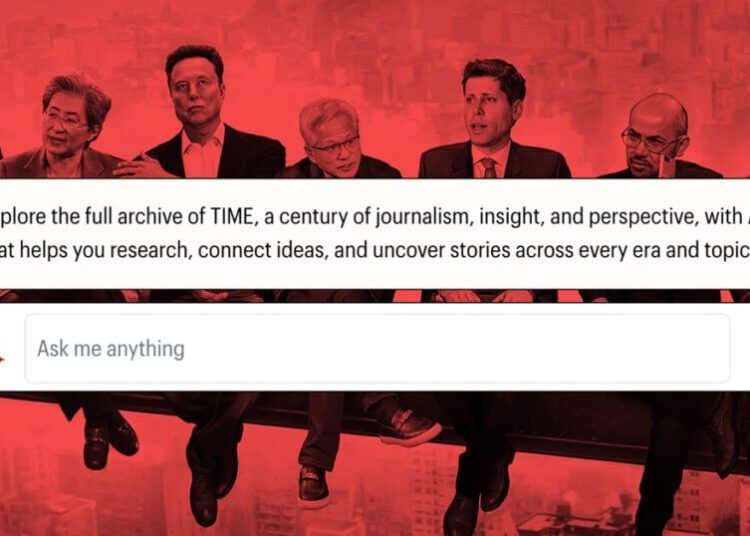 Time Magazine Deploys AI “Ask Me Anything” Box That Covers Up Its Actual Journalism and Can’t Be Closed