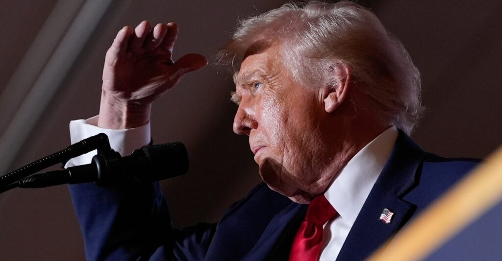 Trump Confronts His Political Reality