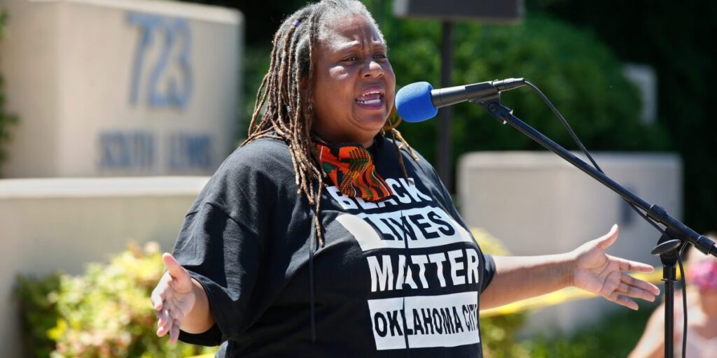 Black Lives Matter leader in Oklahoma City indicted on claims she used funds for vacations, groceries and real estate