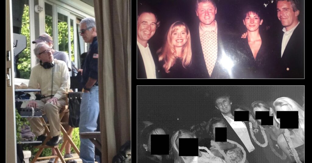 Trump and Bill Clinton Among Several High-Profile Figures Seen in Newly Released Photos from Epstein’s Estate
