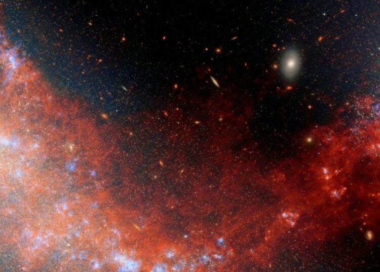 Scientists Detect Huge Rotating Structure in Space