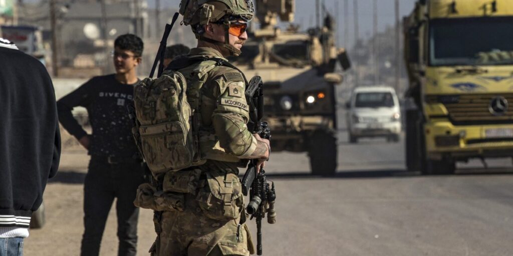 2 U.S. service members and one American civilian killed in Islamic State ambush in Syria, Central Command says