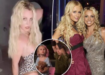 Britney Spears reunites with former party pal Paris Hilton after worrying her family with erratic behavior