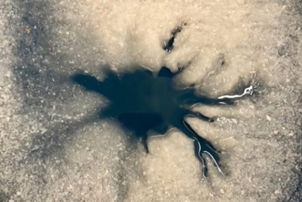 Scientists Intrigued by Large Spider-Like Blob on Europa