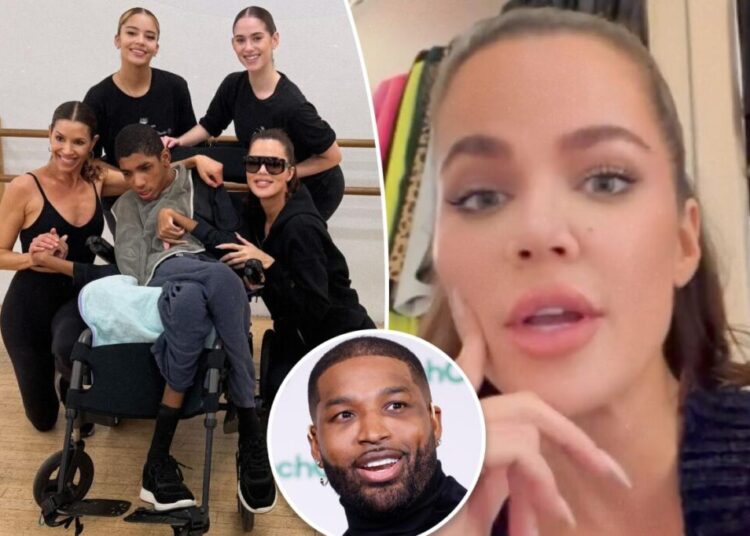 Khloé Kardashian fires back at ‘gross commentary’ about Tristan Thompson’s disabled brother attending dance class