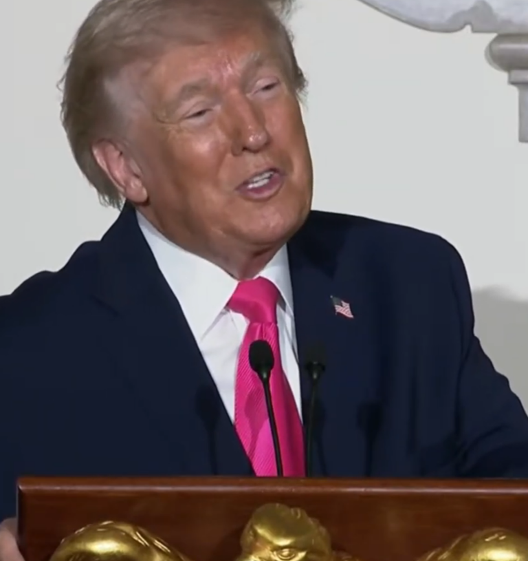 Trump says Trump Jr. would rather hunt ‘in some jungle’ than attend his memorial