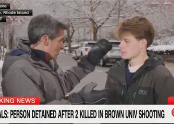 CNN Reporter Interviews Own Son About Lockdown During Brown Shooting