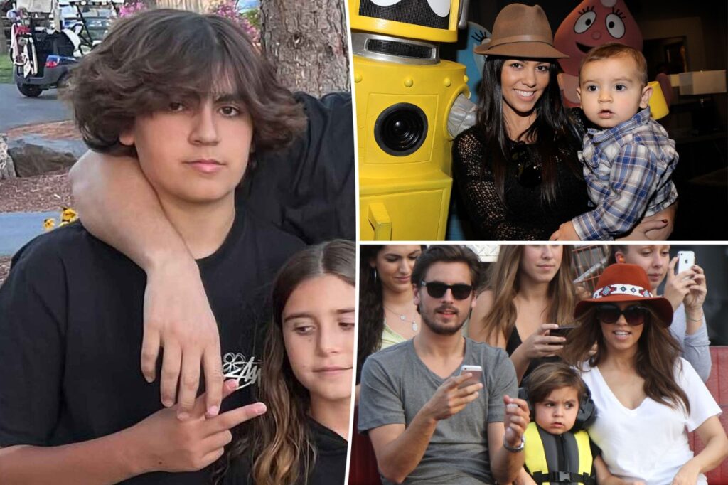 Mason Disick through the years as he celebrates his 16th birthday