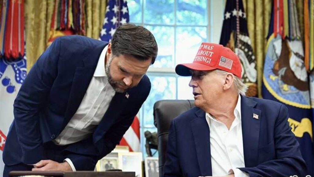 Trump blows off JD Vance crisis meeting by telling rambling golf stories: report