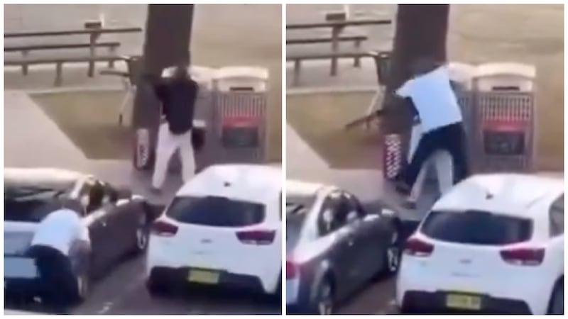 Bystander disarms gunman on Bondi beach.