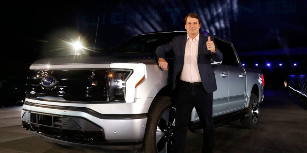 Ford CEO Jim Farley said Trump would halve the EV market by ending subsidies. Now he’s writing down $19.5 billion amid a ‘customer-driven’ shift