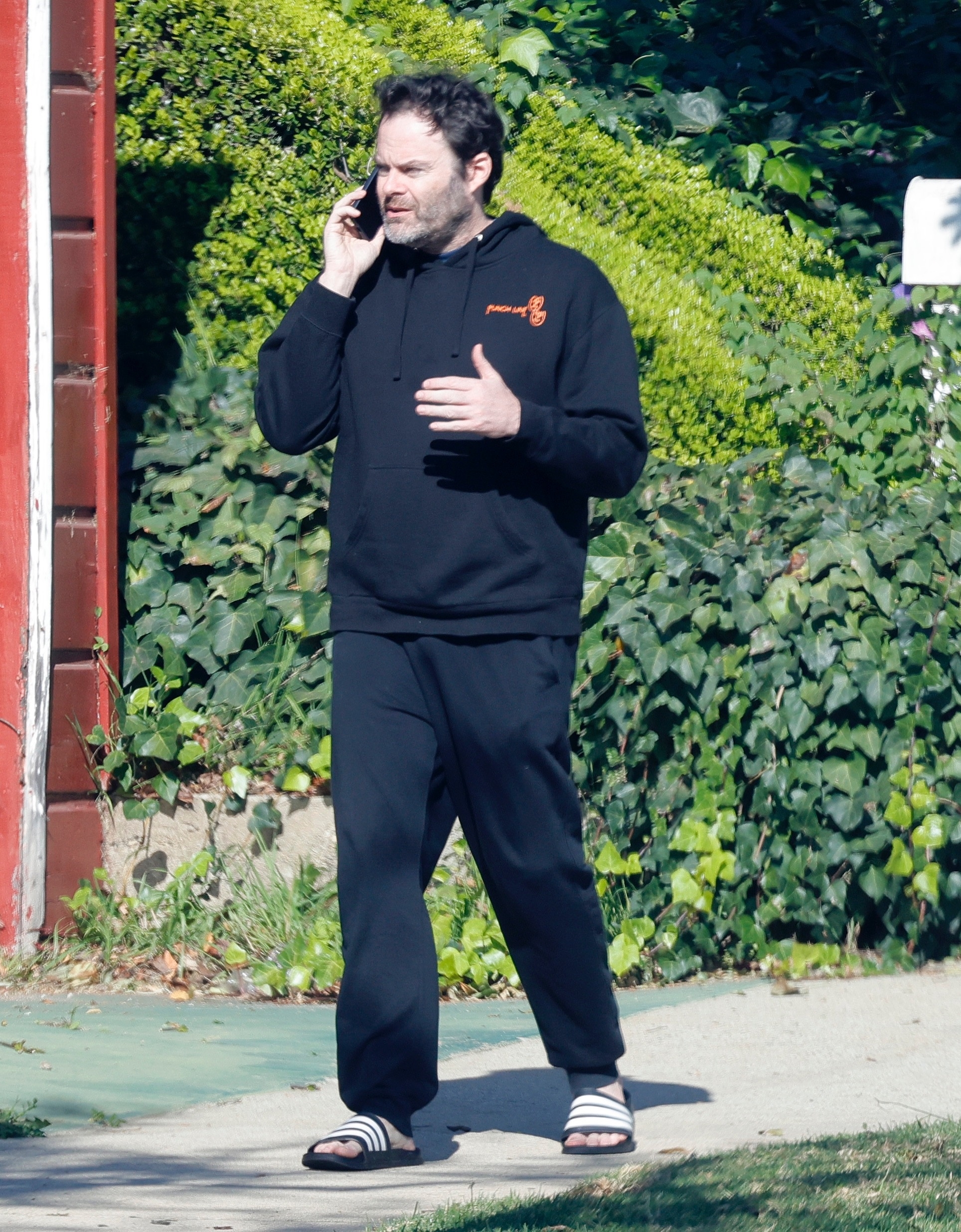 Bill Hader on an intense phone call after news broke he had a tiff with Nick Reiner.