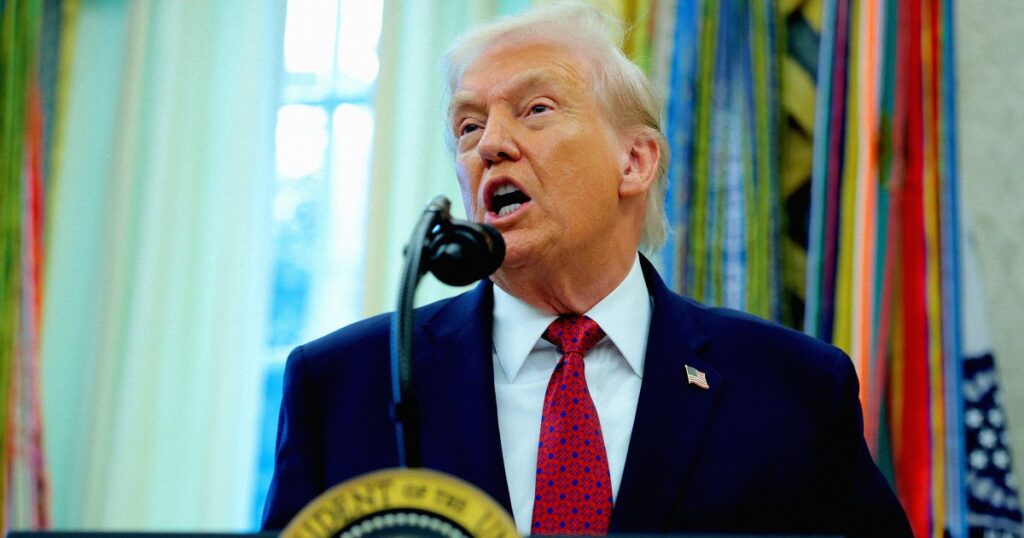 “I Guess They Used AI or Something”: Trump Says BBC Journalists Deepfaked “Words in My Mouth, Literally”