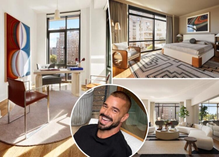 Ricky Martin has sold his NYC home for $6.45M after 8 years on and off the market