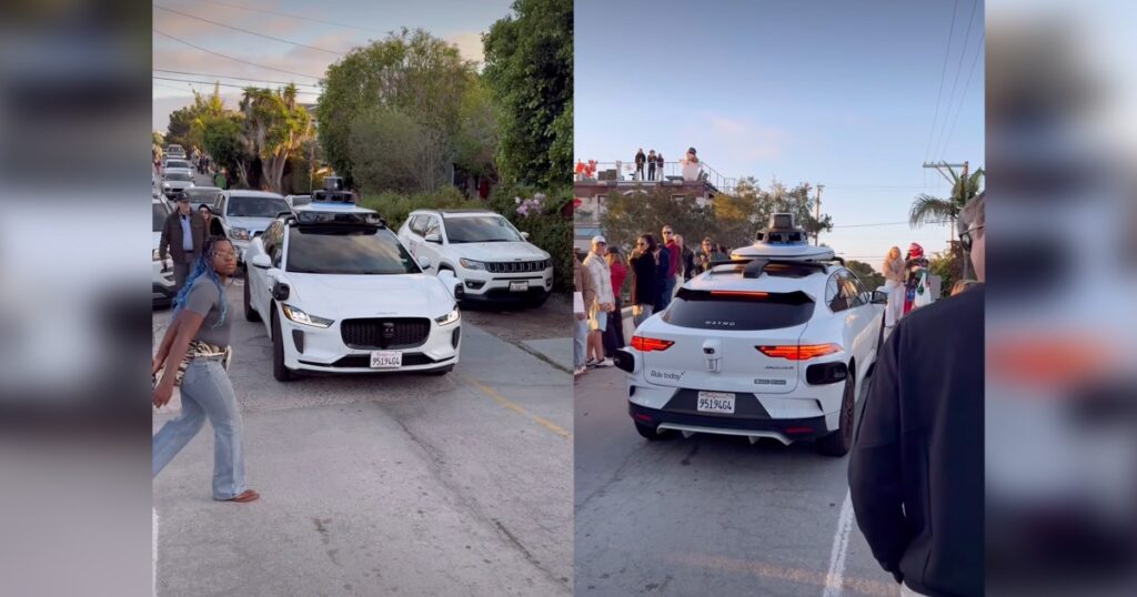 Waymo Paralyzed by Parade, Blocks Traffic for 45 Minutes