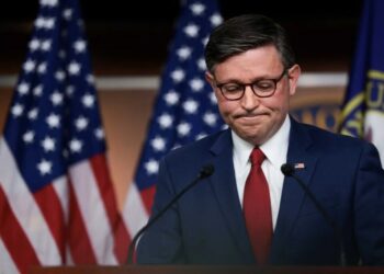 Mike Johnson roasted for swearing he hasn’t lost control of House: ‘If you have to say it’