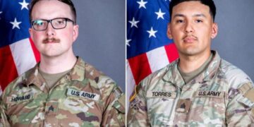 Trump pays respects to 2 Iowa National Guard troops and interpreter killed in Syria as they return home
