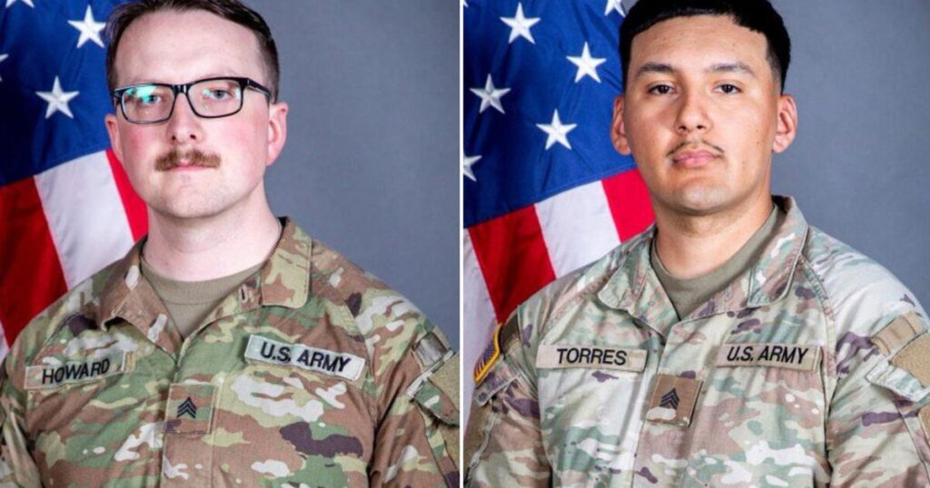 Trump pays respects to 2 Iowa National Guard troops and interpreter killed in Syria as they return home