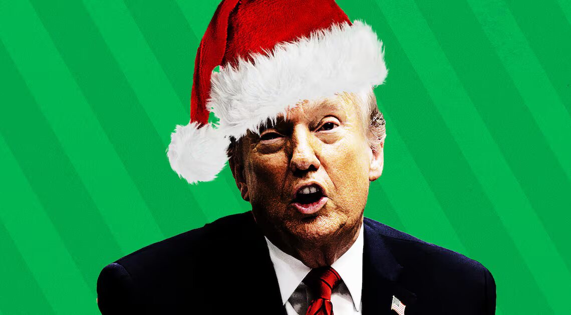 Trump Ends Crazed Speech By Angrily Shouting ‘Merry Christmas’