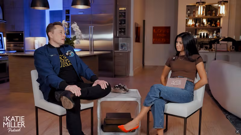 Elon Musk, Katie Miller