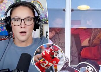 Kylie Kelce details watching Travis’ devastating Chiefs game with Taylor Swift that crushed Super Bowl fate