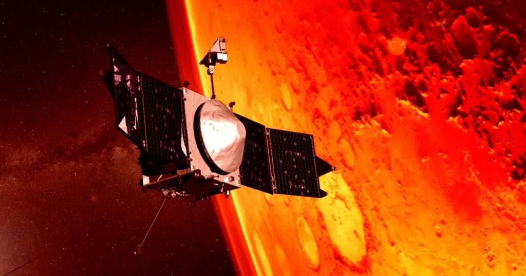 NASA’s Mars Spacecraft Spinning Helplessly After Signal Lost