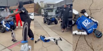 Kyrie Irving Has “Incident” With Humanoid Robot