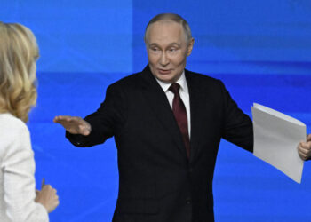 Putin tells a worried Russia it is winning the war, and economy is doing great