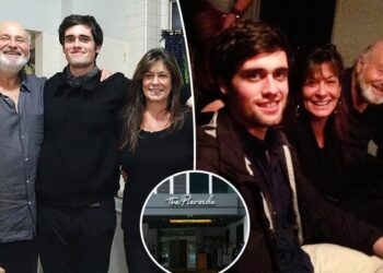 Rob Reiner’s son Nick walks to hotel within hours of parents’ murders in new surveillance footage