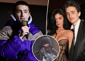 Timothée Chalamet references girlfriend Kylie Jenner in rap song with rumored alter-ego EsDeeKid