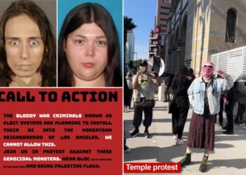 Pro-Palestinian group behind LA Synagogue protest linked to alleged New Year’s Eve Bomb Plot