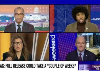 Dem senator sends MS NOW hosts scrambling with mention of Trump check to Epstein