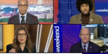 Dem senator sends MS NOW hosts scrambling with mention of Trump check to Epstein