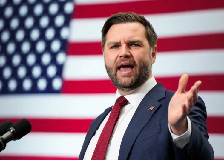 JD Vance lashes out at ‘street girl’ Jasmine Crockett in fiery rant