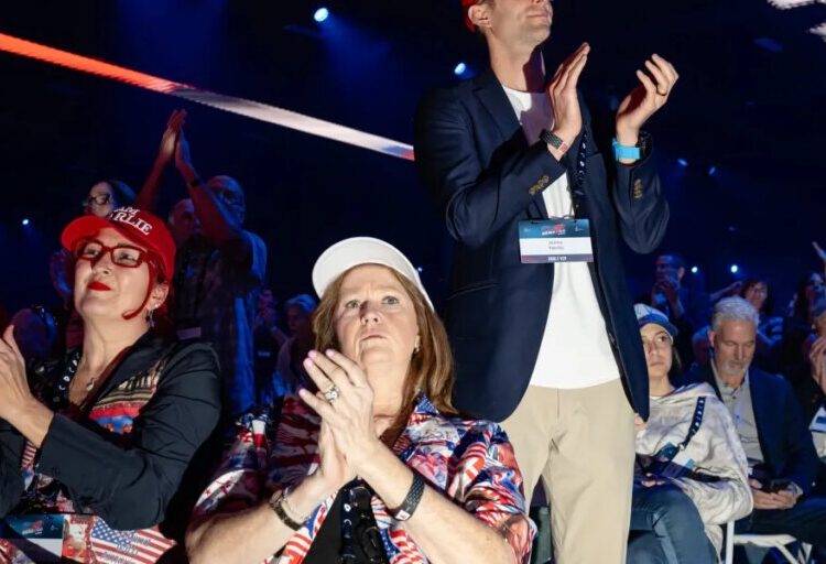 Turning Point USA gathering reveals more peril than promise for any Trump successor after Erika Kirk backs JD Vance for president in 2028