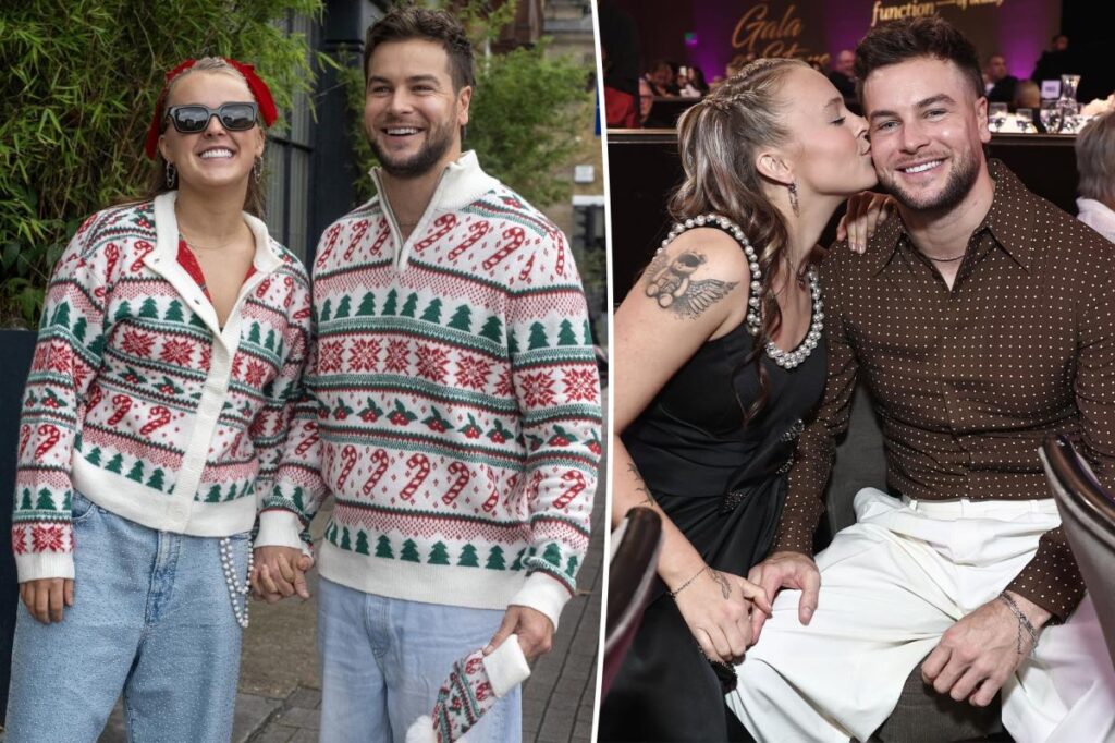 JoJo Siwa and Chris Hughes hint at upcoming engagement as they prepare for first Christmas together