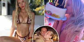 Alix Earle flaunts post-split bikini body on birthday trip to Cabo after Braxton Berrios breakup