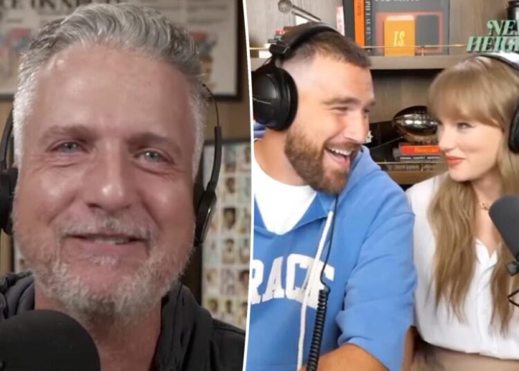 Sports podcaster sparks Taylor Swift pregnancy rumors in impassioned Travis Kelce rant