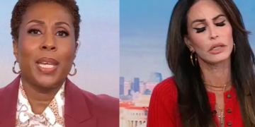 ‘Hold up’: MAGA ally’s Trump defense halted as she butchers victim’s name live on CNN