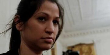 ‘They warned us about you’: Stephen Miller’s wife buried for sneering at immigrants’ kids