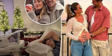 ‘Bachelorette’ alums JoJo Fletcher and Jordan Rodgers welcome their first baby