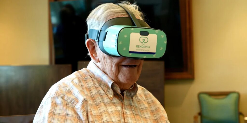 Seniors relive their days of wanderlust and thrill-seeking with virtual reality. ‘It’s about all the memories that it brings back’