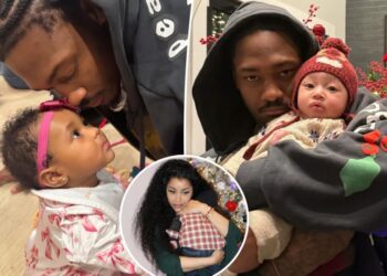 Stefon Diggs appears to skip Christmas with Cardi B and son, shares rare photos of his 3 babies
