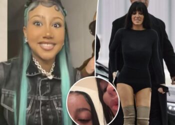 Kim Kardashian’s daughter North West shares rare selfie with stepmom, Bianca Censori, on Christmas