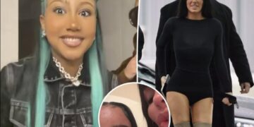 Kim Kardashian’s daughter North West shares rare selfie with stepmom, Bianca Censori, on Christmas