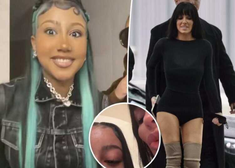 Kim Kardashian’s daughter North West shares rare selfie with stepmom, Bianca Censori, on Christmas