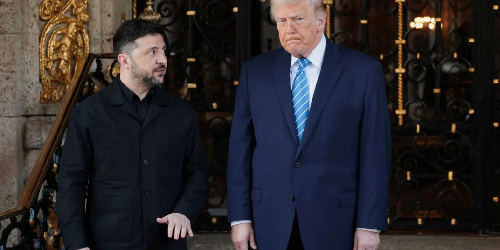Trump casually lays blame for ‘explosions’ across Russia on Ukraine to Zelenskyy’s face